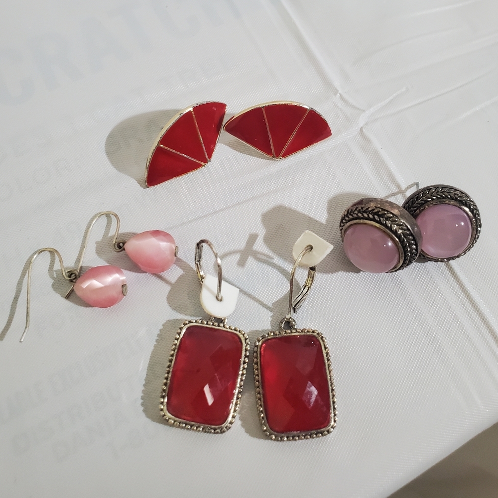 Earring LOT Vtg 90s